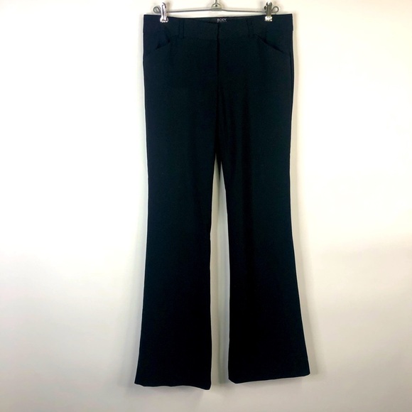 Victoria's Secret Pants - Body by Victoria The Christie Fit Black flare pants size 2